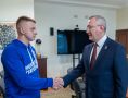 Шапша встретился с будущим защитником калужского неба