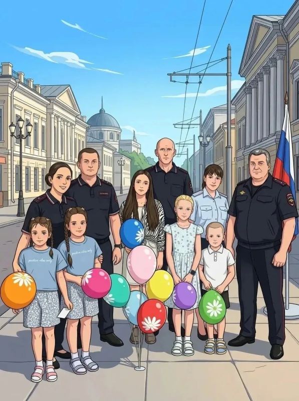 В МОМВД России «Юхновский» в преддверии празднования Дня семьи, любви и верности прошло мероприятие для семей сотрудников