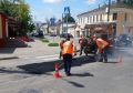 В Калуге за неделю отремонтировали девять дорожных участков