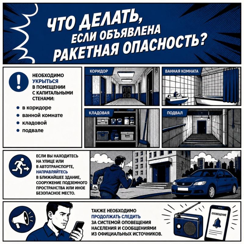 Что делать, если объявлена ракетная опасность?