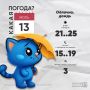 Доброе утро, калужане!. Сегодня синоптики обещают облачную погоду с дождем