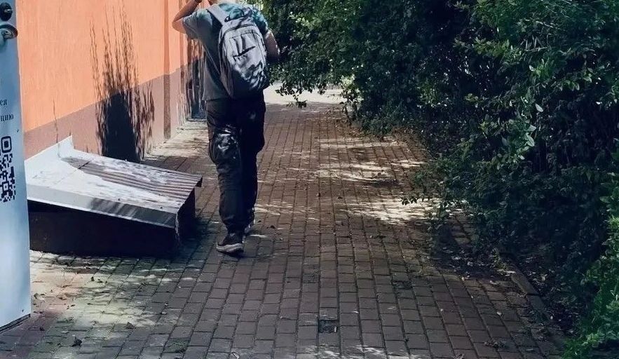 На улице Георгиевской алкоголики пьют в разросшихся кустах На улице Георгиевской алкоголики пьют в разросшихся кустах