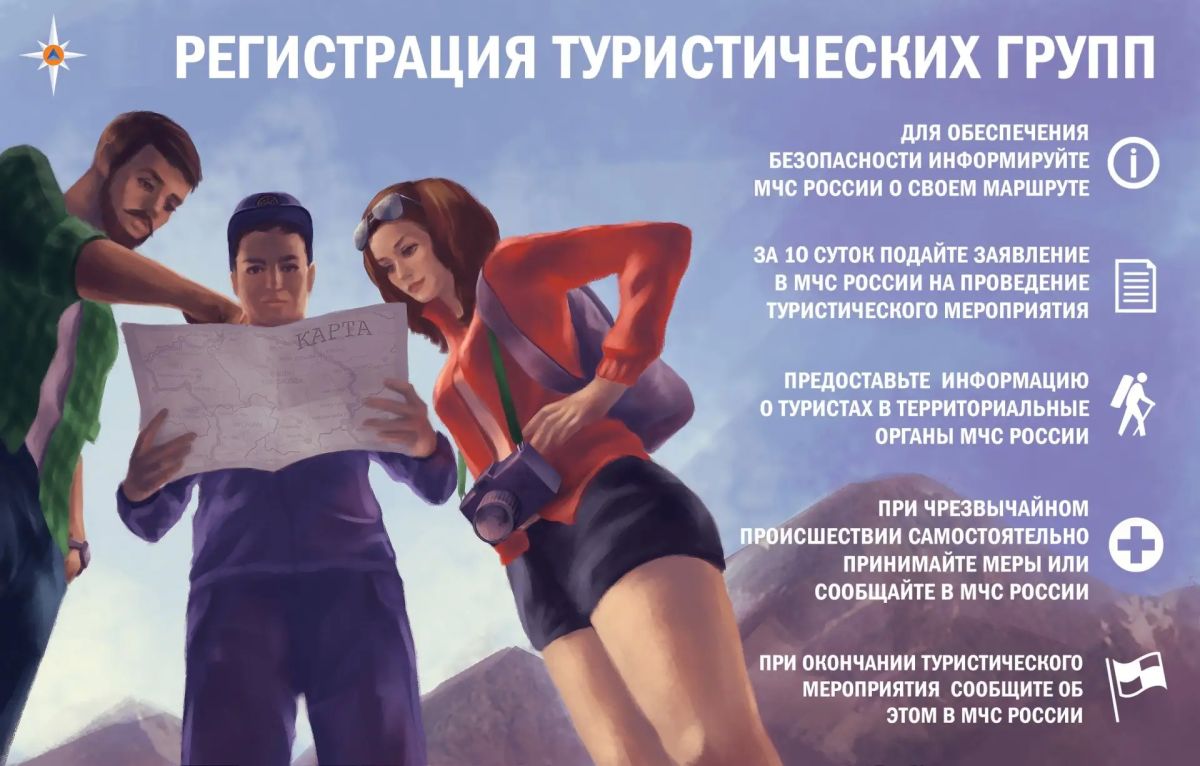 Собери рюкзак и… зарегистрируй маршрут!
