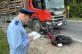 В Людинове мотоциклист погиб в аварии