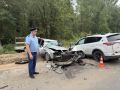 Прокурор Малоярославецкого района Павел Усачев координирует деятельность правоохранительных органов на месте дорожно-транспортного происшествия, в результате которого погиб 22-летний мужчина