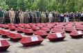 В Калужской области перезахоронили останки советских солдат