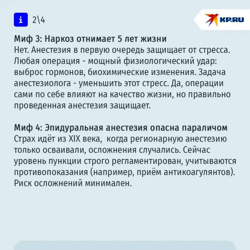 Проснуться во время операции и выболтать все секреты: мифы и правда о наркозе Проснуться во время операции и выболтать все секреты: мифы и правда о наркозе