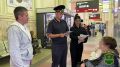 В Калуге сотрудники полиции провели профилактическое мероприятие на железнодорожном транспорте