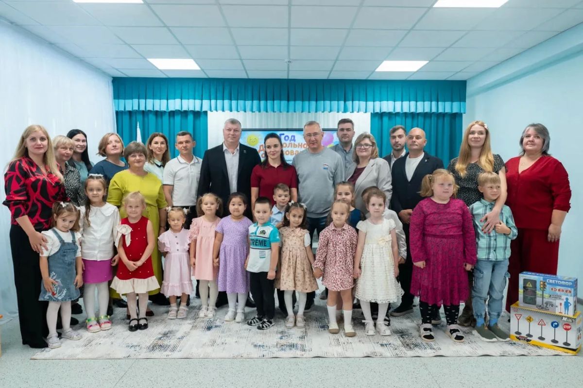 Под Калугой после капремонта открылся детский сад Под Калугой после капремонта открылся детский сад