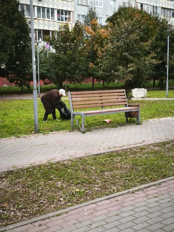 Чистые парки и скверы — это ежедневная работа Чистые парки и скверы — это ежедневная работа