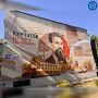 На стенах школы №4 появились изображения Игоря Курчатова и Леонида Осипенко