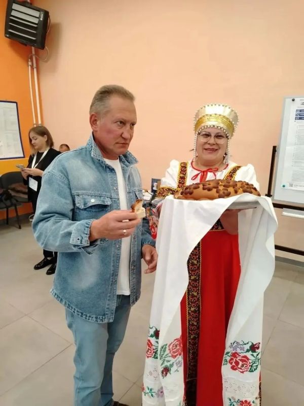 В Калужской области проголосовал царь В Калужской области проголосовал царь