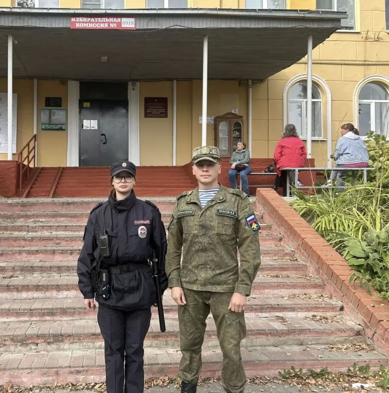 Вместе за безопасность: общественники и полиция в Единый день голосования