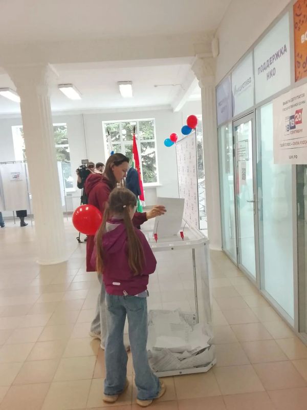 Калужане приходят голосовать семьями Калужане приходят голосовать семьями