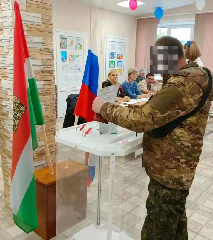 Участники и ветераны СВО голосуют на выборах депутатов Госдумы Участники и ветераны СВО голосуют на выборах депутатов Госдумы