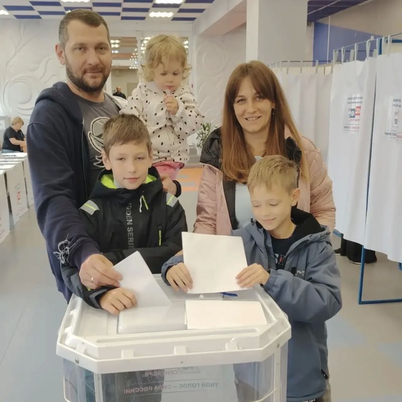 Семейное голосование — традиция, которая объединяет! Семейное голосование — традиция, которая объединяет!