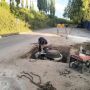 На улице Путейской в Калуге завершается обновление водопроводных сетей