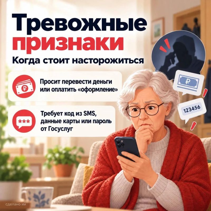 Мошенники всё чаще представляются сотрудниками социальных служб и стараются вызвать доверие с первых секунд разговора Мошенники всё чаще представляются сотрудниками социальных служб и стараются вызвать доверие с первых секунд разговора