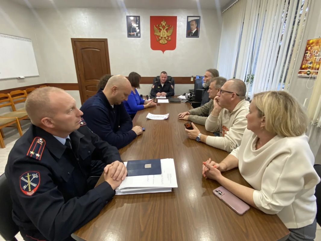 В Обнинске состоялось заседание Общественного совета при полиции