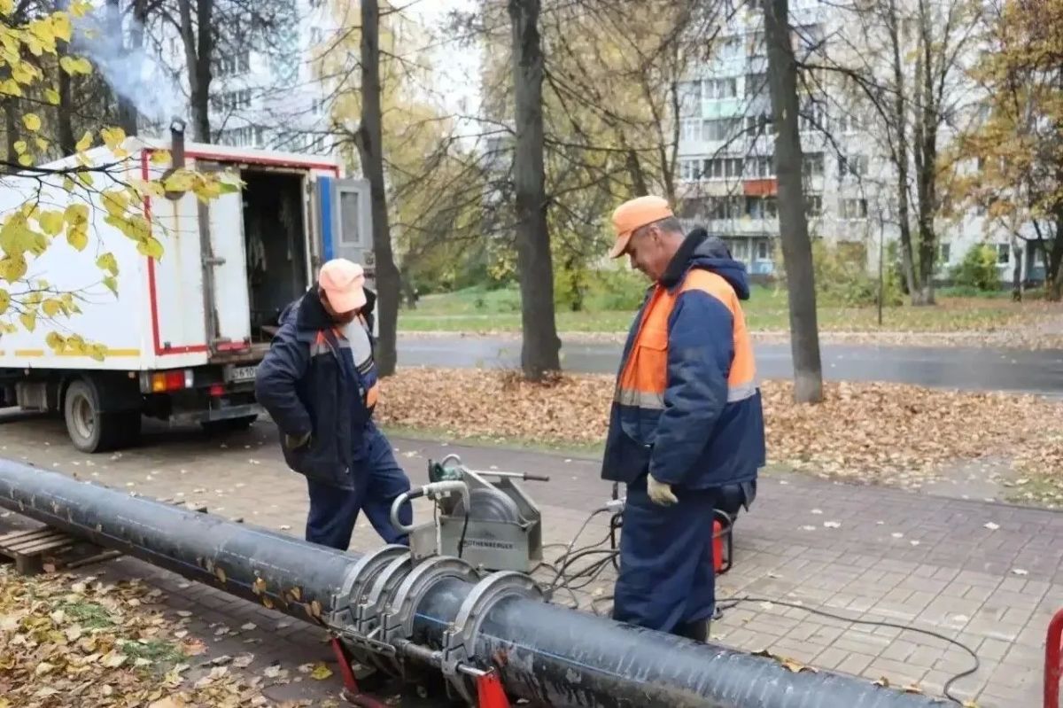 В Калуге началась реконструкция канализационного коллектора на Степана Разина