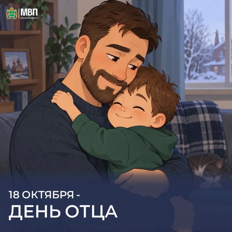 18 октября - День отца. Быть отцом - это большая ответственность и огромный труд, наполненный любовью и заботой