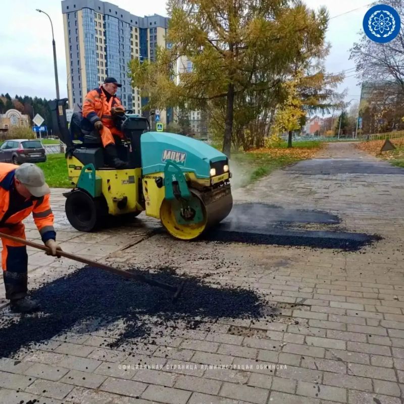 МБУ «Благоустройство» продолжает ямочный ремонт МБУ «Благоустройство» продолжает ямочный ремонт