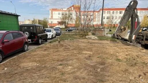 В Калуге восстанавливают благоустройство на Правом берегу