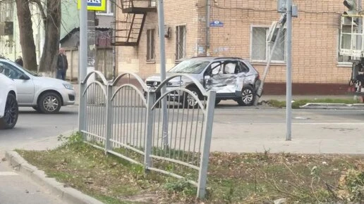 В Калуге произошла авария с автобусом