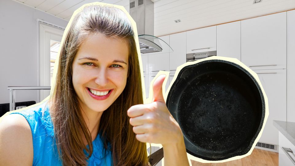 Идеальный вид ржавой сковородке вернет дешевое средство с кухни: найдется в шкафу у каждой