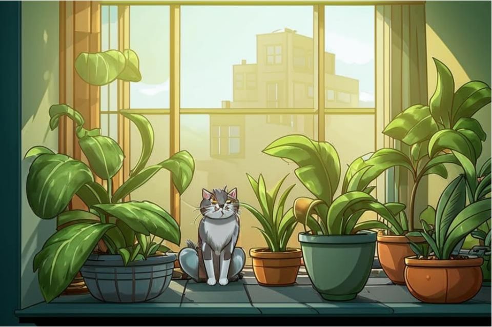 Ядовитые комнатные растения: как защитить ваших пушистиков от зеленой опасности