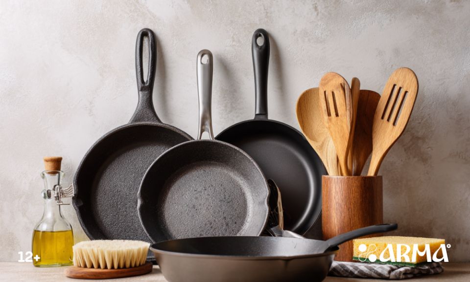 Как сохранить сковороды на годы: проверенные правила ухода для всех типов