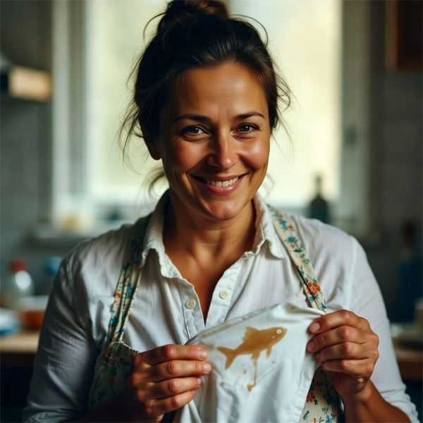 Как удалить пятна от супа, пота и духов: проверенные советы