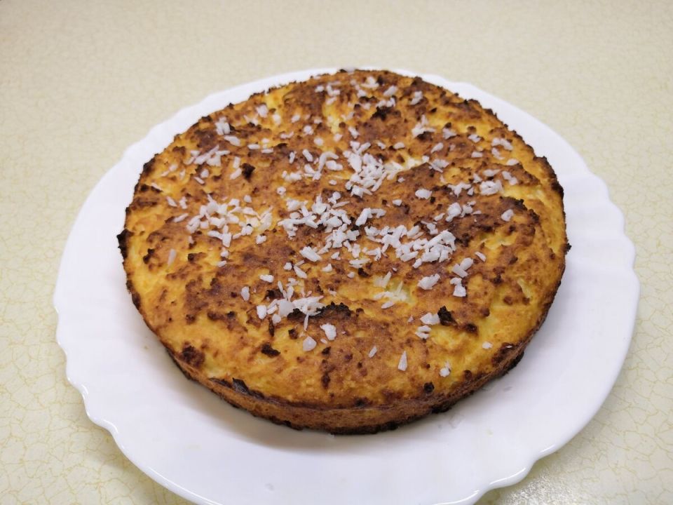 Кокосовая запеканка: легкий и сладкий десерт за 165 калорий